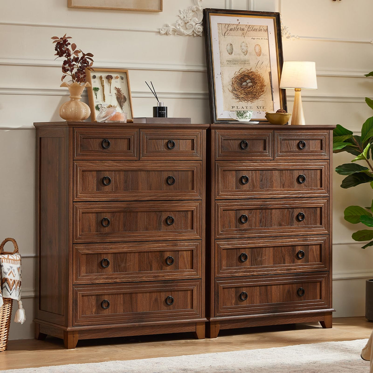 Joaxswe Nightstands with Drawers for Bedroom & Living Room