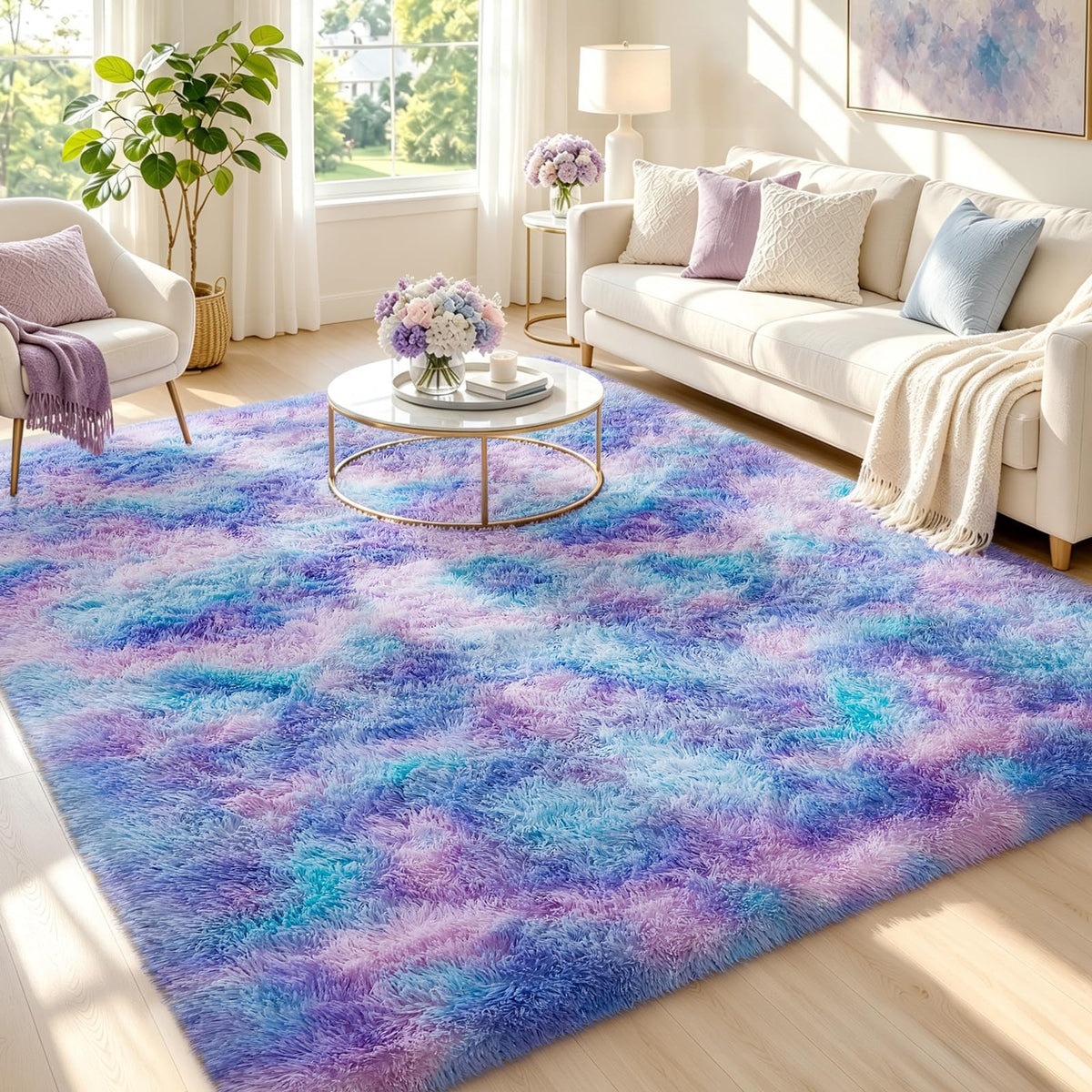 Ophanie Soft Area Rug for Bedroom and Living Room