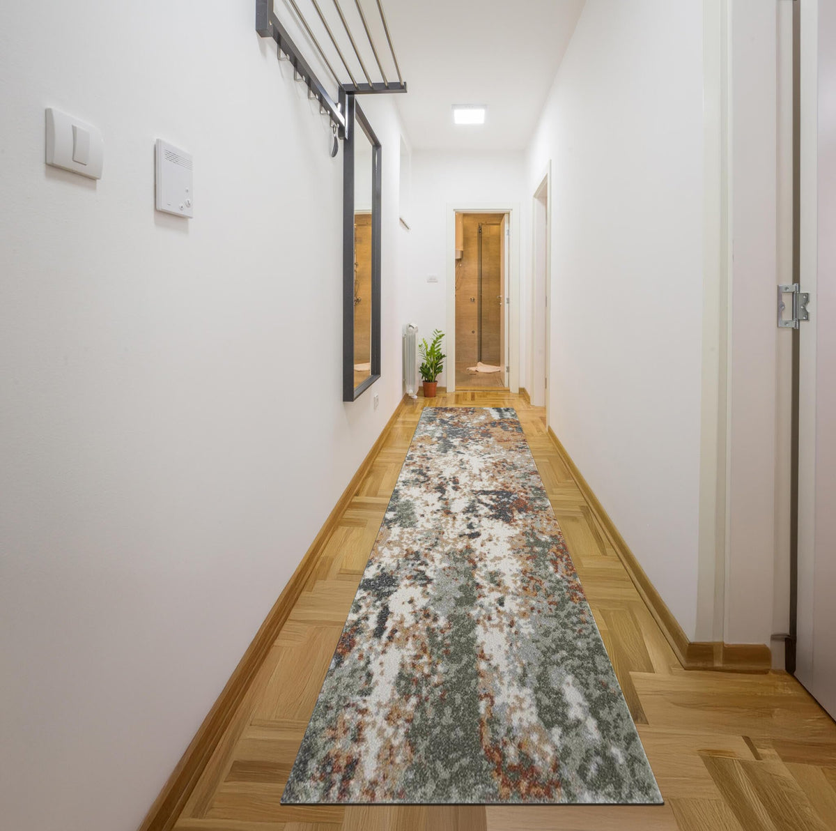 Keen Home Design 8x10 Non-Shedding Abstract Area Rug
