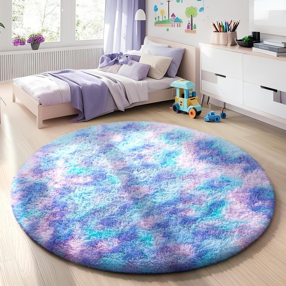 Ophanie Soft Area Rug for Bedroom and Living Room