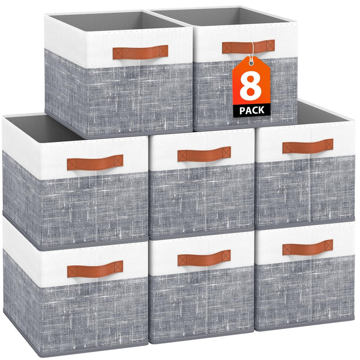 Fab Totes Storage Bins for Home & Closet Organization