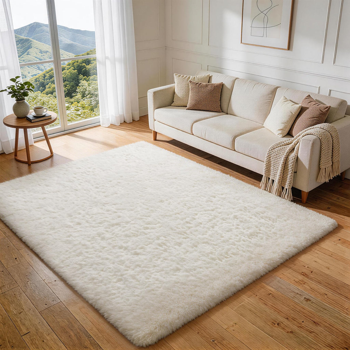 Ophanie Soft Area Rug for Bedroom and Living Room