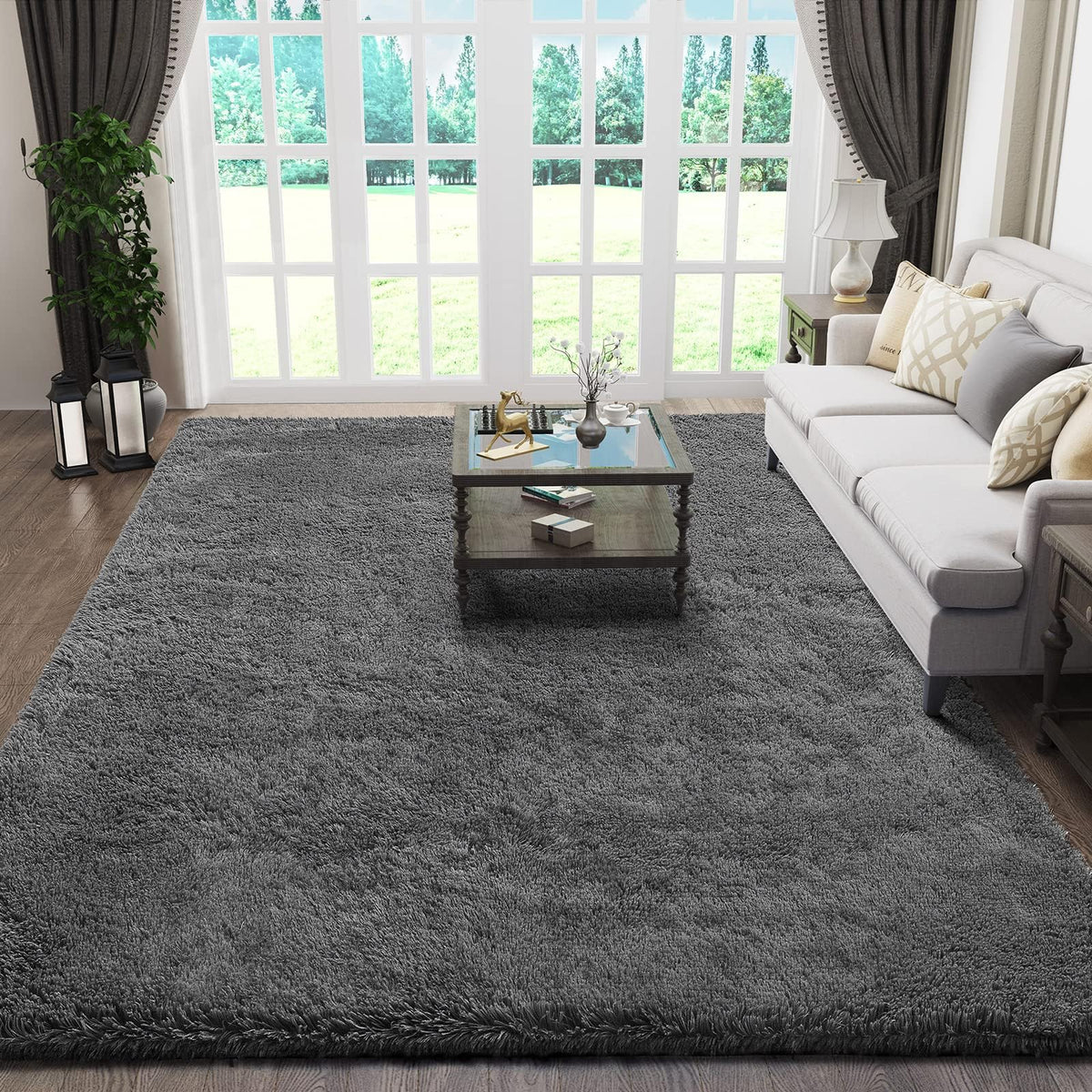Ophanie Soft Area Rug for Bedroom and Living Room