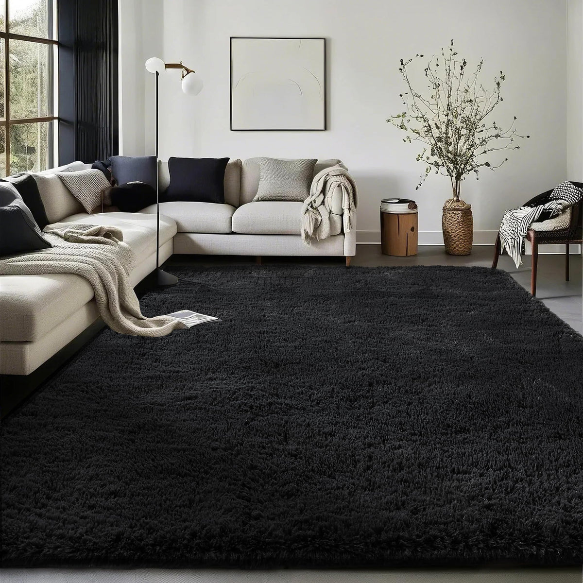 Ophanie Soft Area Rug for Bedroom and Living Room