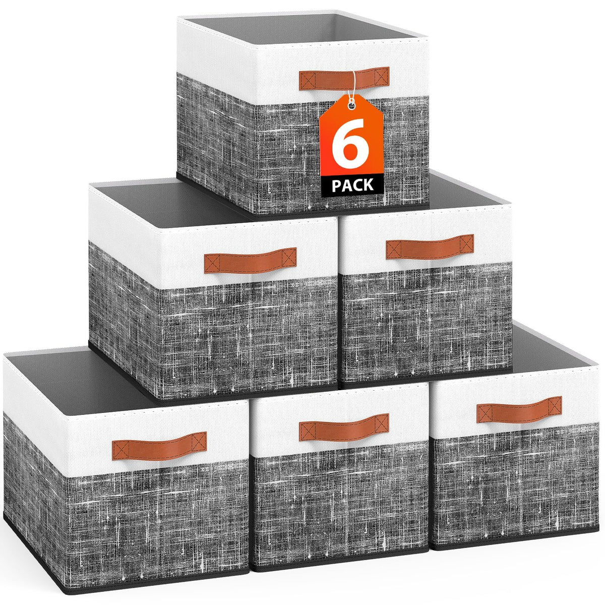 Fab Totes Storage Bins for Home & Closet Organization