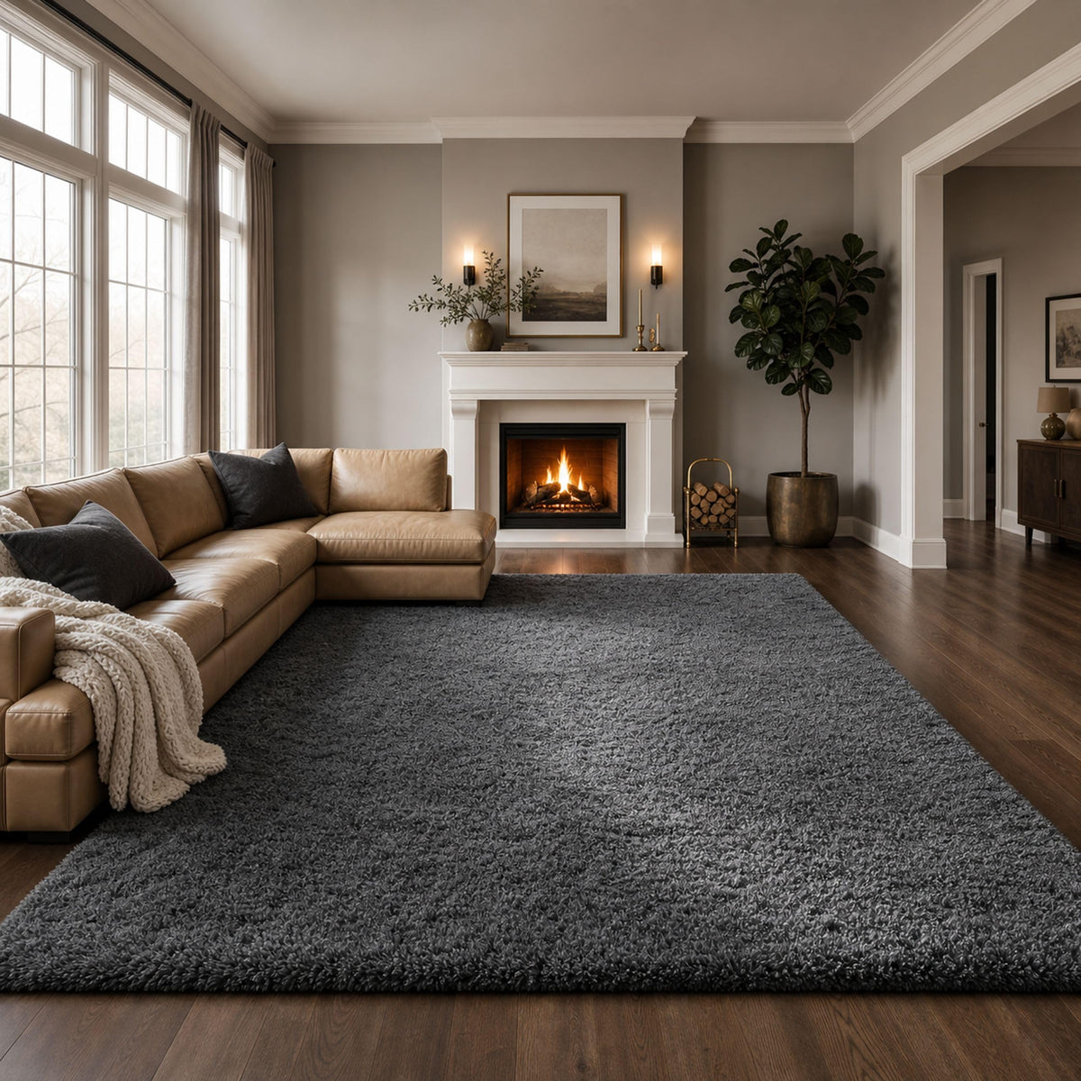 Ophanie Soft Area Rug for Bedroom and Living Room