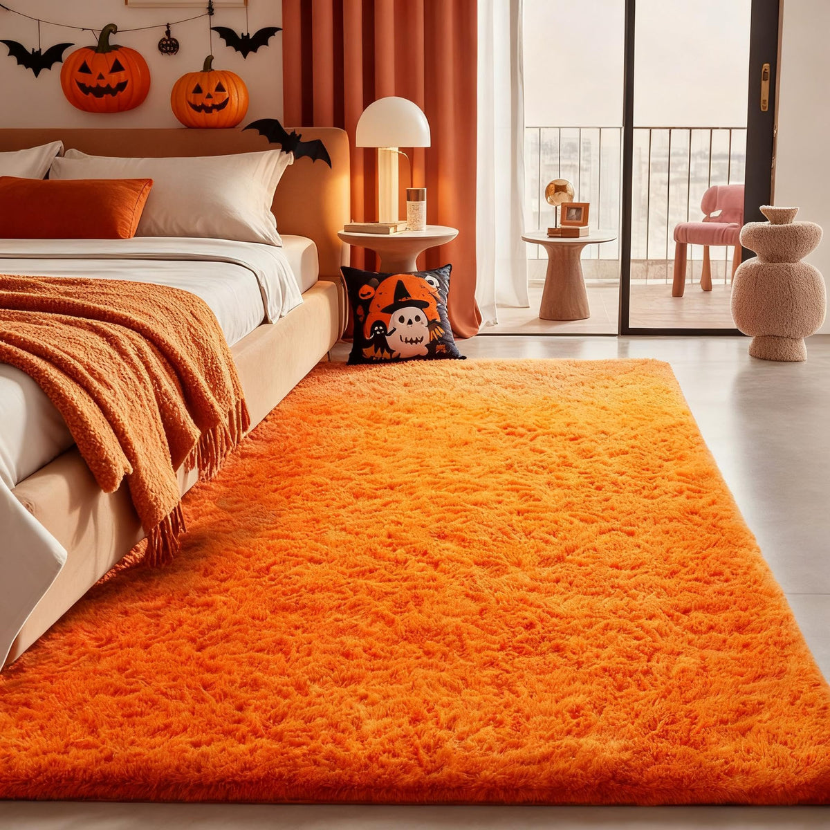 Ophanie Soft Area Rug for Bedroom and Living Room