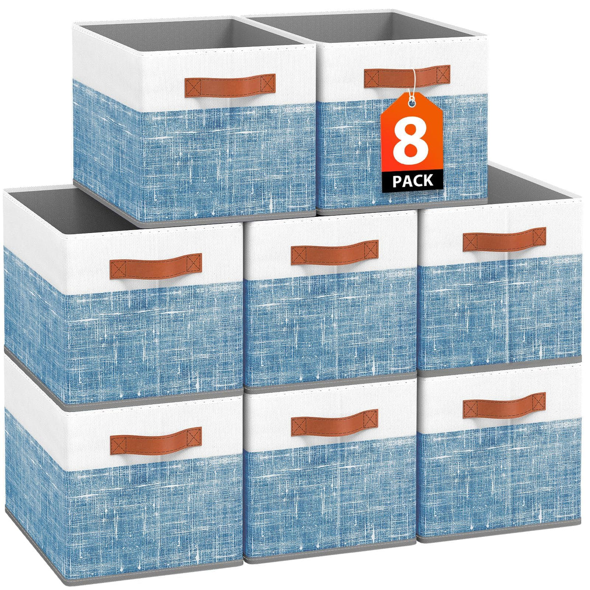 Fab Totes Storage Bins for Home & Closet Organization