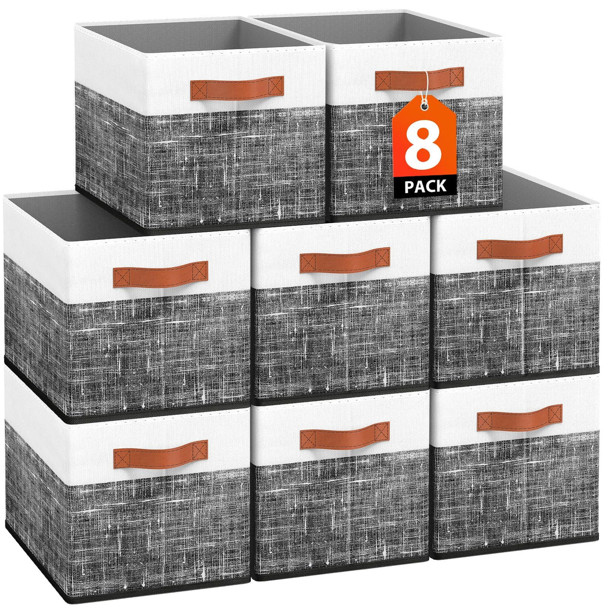 Fab Totes Storage Bins for Home & Closet Organization